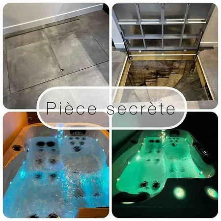 Tatil Evi Maison Suspendue Avec Jacuzzi Privatif Pont-en-Royans